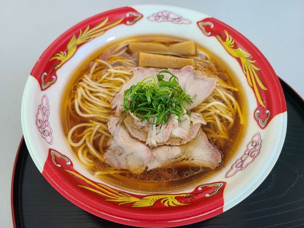 「すーさん鶏醤油ラーメン」@麺処 青野 ちちぶ道の駅店の写真