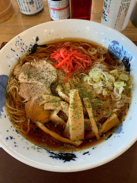 「冷やしラーメン」@萩ノ宮製麺所 シエロ茂庭店の写真
