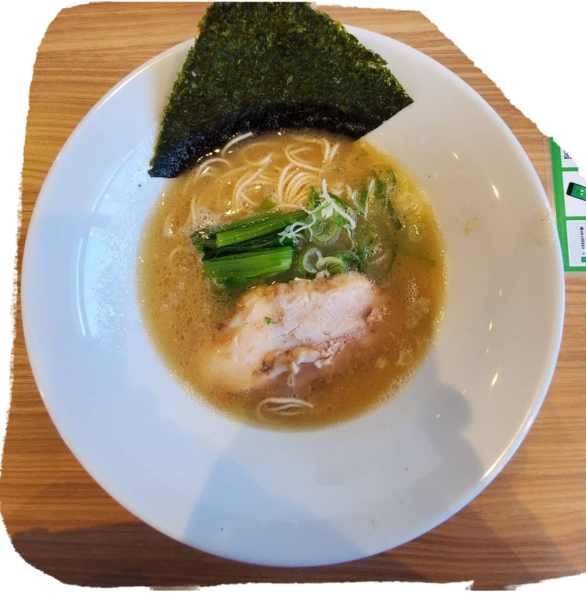 「塩らーめん」@麺屋 達 掛尾店の写真