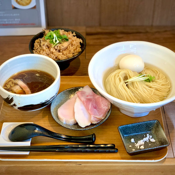 「特製つけ麺」@ラーメン 健やかの写真