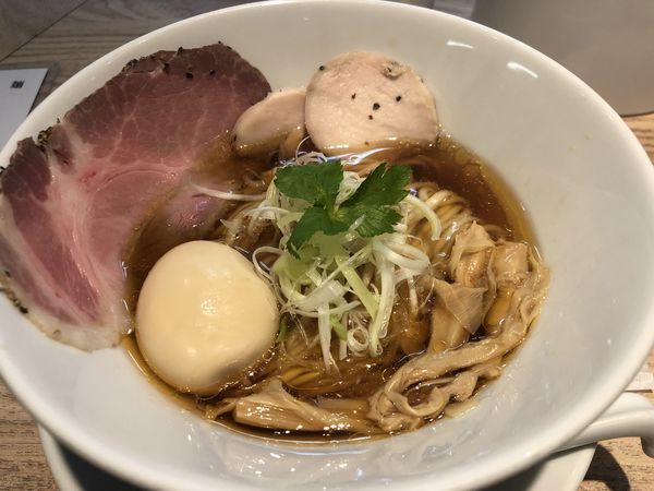 「銀朱+味たまご（800+100円）」@醍ぶ 本店の写真