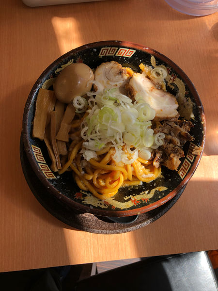 「爆盛油脂麺」@らーめん 平太周 神保町店の写真