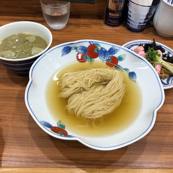 「いりこ昆布水つけめん」@中華そば 西川の写真