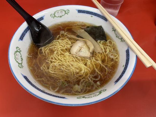 「半チャンラーメン 650円」@伊峡の写真