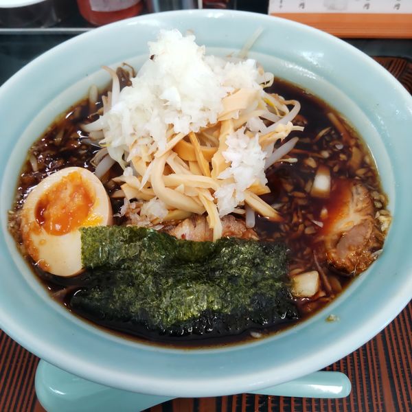 「全部のせラーメン 濃いめ（￥980）」@木更津ラーメンもりさわの写真