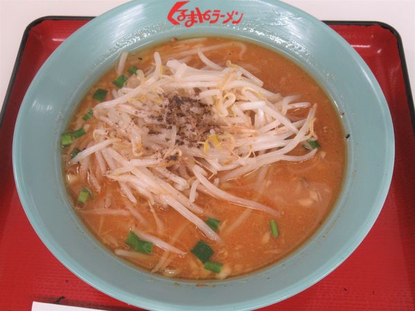 「味噌ラーメン（680円）」@くるまやラーメン 保谷新町店の写真