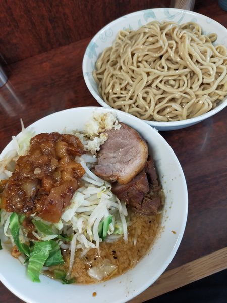 「小つけ麺」@ラーメン二郎 めじろ台店の写真
