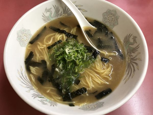 「ねぎラーメン　￥３８０」@生華園の写真
