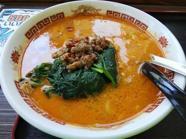 「四川タンタン麺 ※クーポンで500円」@福麟楼 駒ヶ根本店の写真