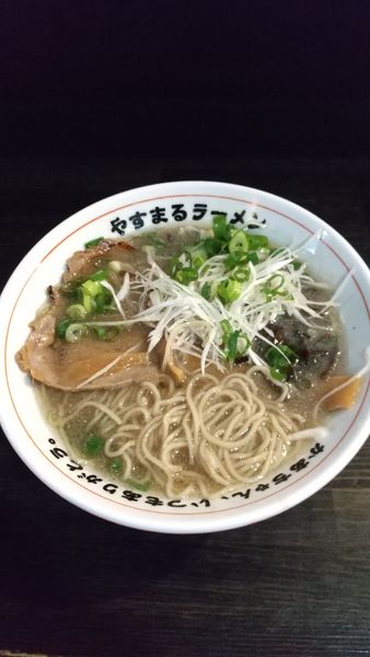 「濃厚にぼしラーメン大盛」@やすまるラーメンの写真