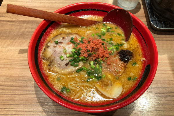 「えびみそ あじわい 太麺 830円」@えびそば一幻 新千歳空港店の写真