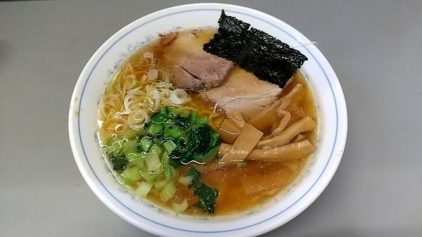 「ラーメン（７００円）」@七面の写真