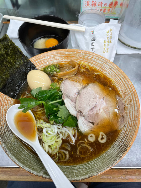 「牡丹海老出汁醤油」@覆麺 智の写真