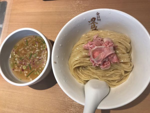 「金目鯛つけ麺 850円、金目鯛茶漬け 200円」@らぁ麺 鳳仙花の写真