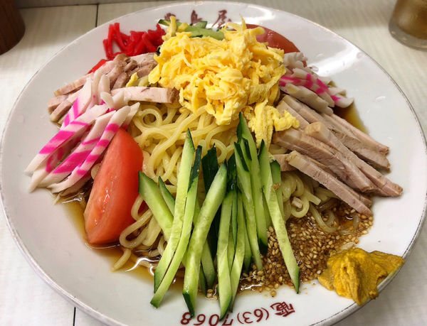 「【季節限定】冷やし中華(大盛り)」@豊島屋の写真