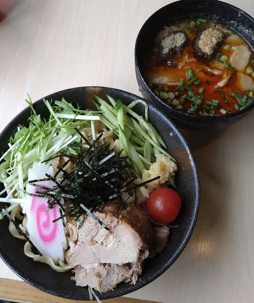 「冷やしゴマ煮干しつけめん(限定)」@蒙麺 火の豚の写真