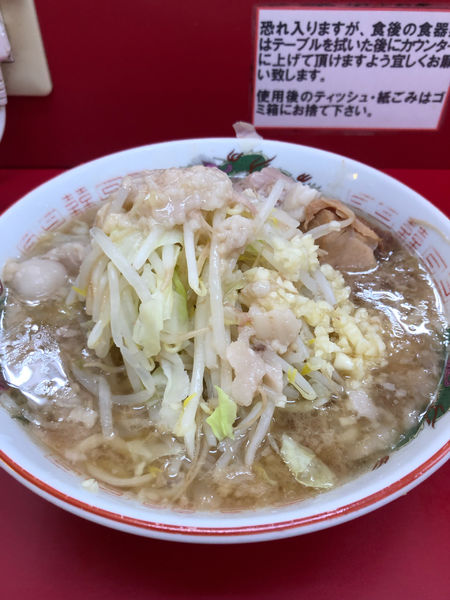 「小ラーメン　780円」@ラーメン二郎 京急川崎店の写真