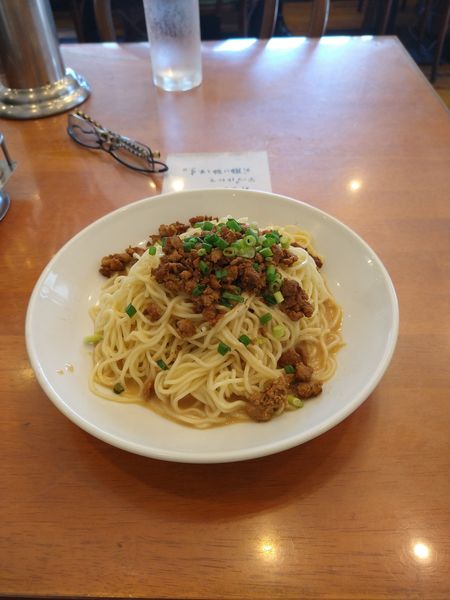「拌麺（冷しゴマ和え麺）　700円」@萬来亭の写真
