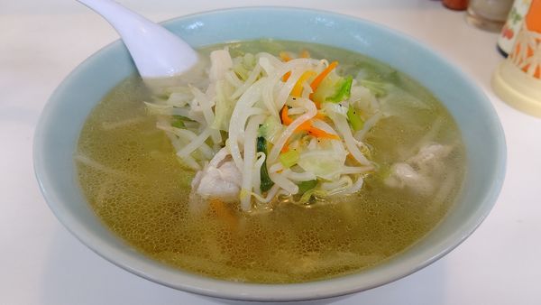 「タンメン580円」@はちのこ食堂の写真