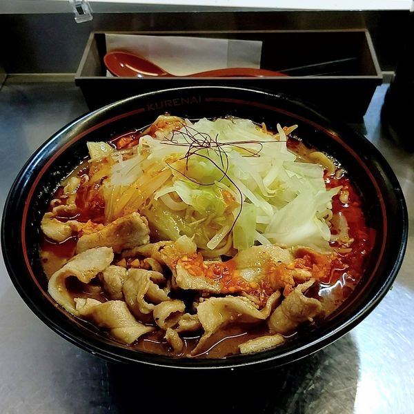 「紅らーめん」@麺創研 紅 国分寺の写真