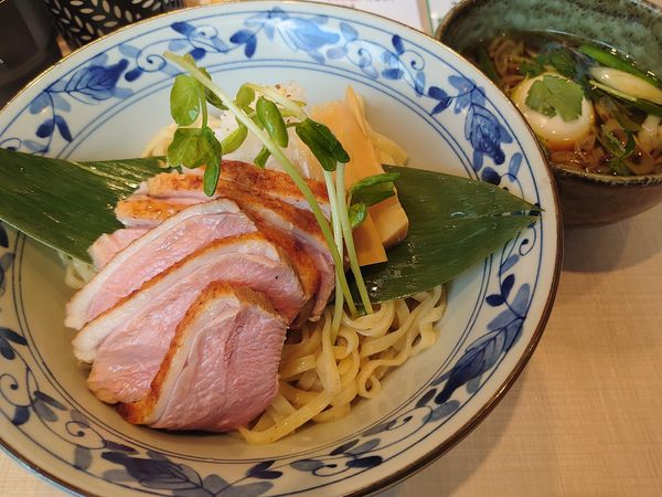 「鴨つけ麺DX(1250円)」@㐂りん食堂の写真