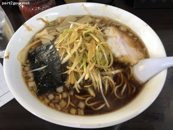 「ねぎらーめん (800円)」@ぐうらーめんの写真