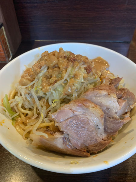 「冷やし中華　ヤサイアブラ」@ピコピコポンの写真