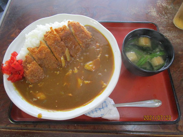 「黒豚 カツカレーライス 1050円」@寿美吉の写真