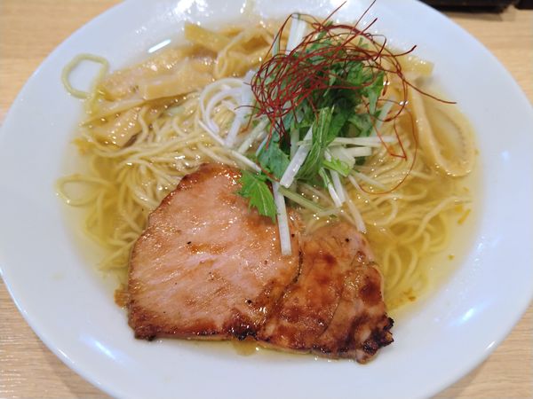 「塩ラーメン」@麺屋宗 -sou- 中目黒店の写真