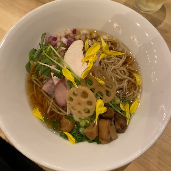 「松茸と水 830円」@論露に不二の写真