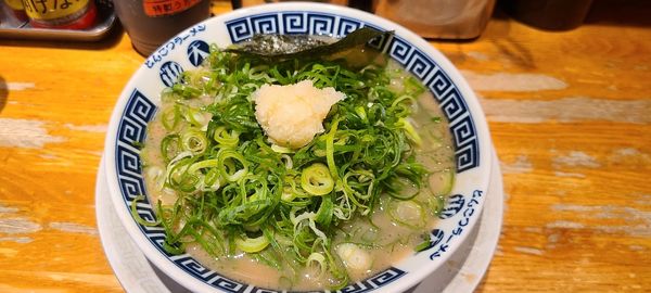 「ラーメン+ネギ+生ニンニク」@御天 井草本店の写真