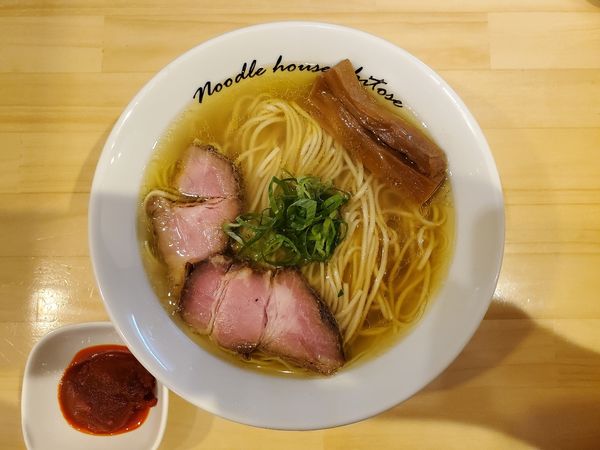 「塩煮干し中華そば+辛味」@麺庵ちとせの写真