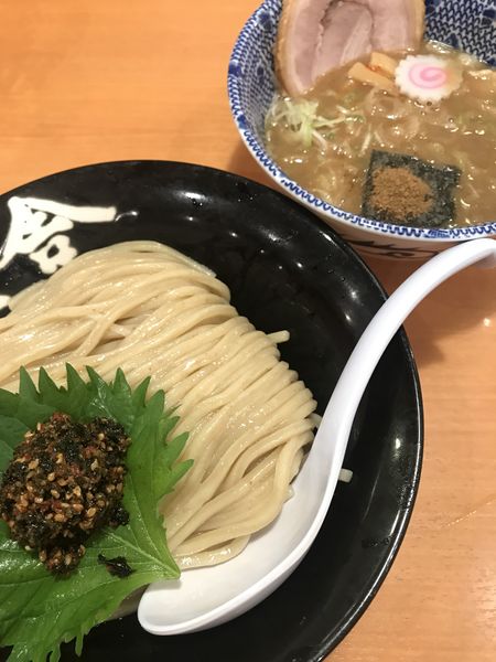 「生七味つけ麺」@六厘舎の写真