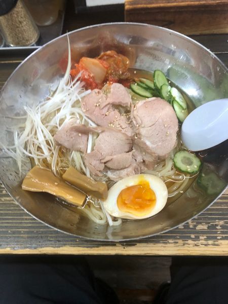 「駒ヶ根冷麺」@らーめん道 黒こくやの写真
