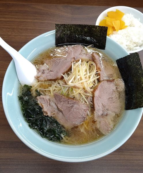 「ネギチャーシューメン 900円」@ラーメンショップ 春日井店の写真