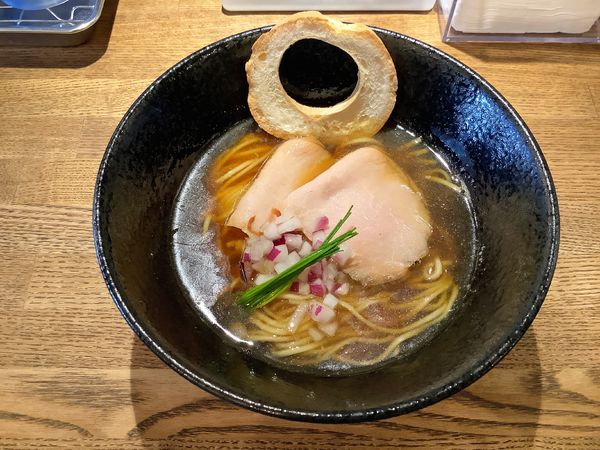 「【数量限定】芳醇のどぐろそば」@中華そば 麺壁九年 本店の写真