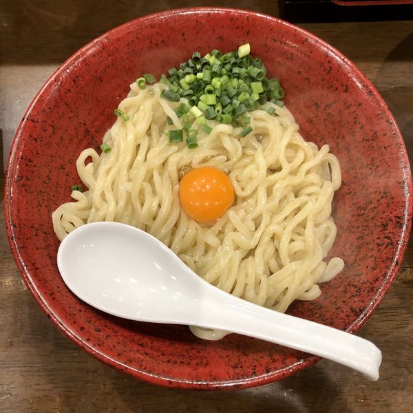 「【限定①】TKM 温 ￥700」@自家製多加水極太麺 ISAMIの写真