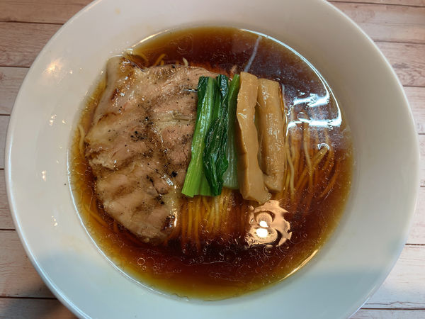 「世田谷中華そば600円」@世田谷中華そば 祖師谷七丁目食堂の写真