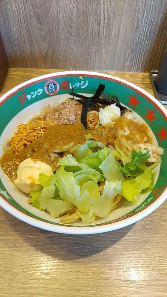 「冷やしまぜそば(大)」@ジャンクガレッジ 狭山店の写真