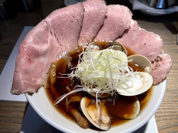 「はまぐりラーメン」@くそオヤジ最後のひとふり 本店の写真