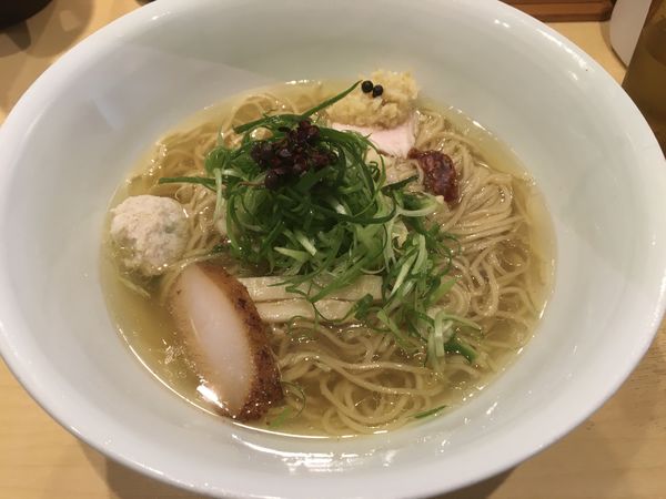 「塩そば(細麺)」@饗 くろ㐂の写真