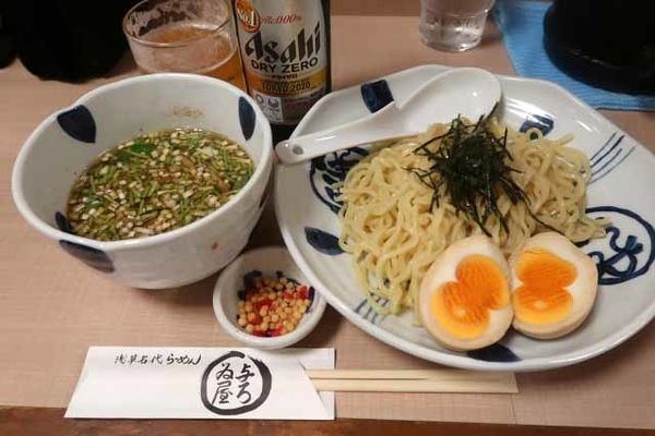 「玉子ざるらーめん　900円」@与ろゐ屋の写真