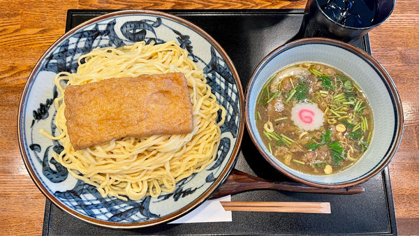 「きつねのつけ麺＋大盛り」@中華蕎麦 きつねの写真