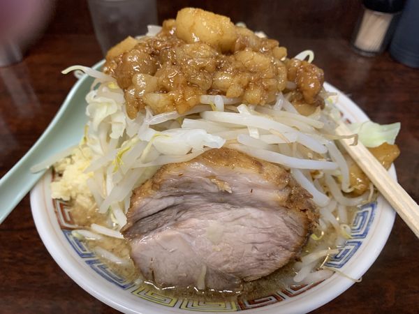 「ミニラーメン　650円」@ラーメン二郎 めじろ台店の写真