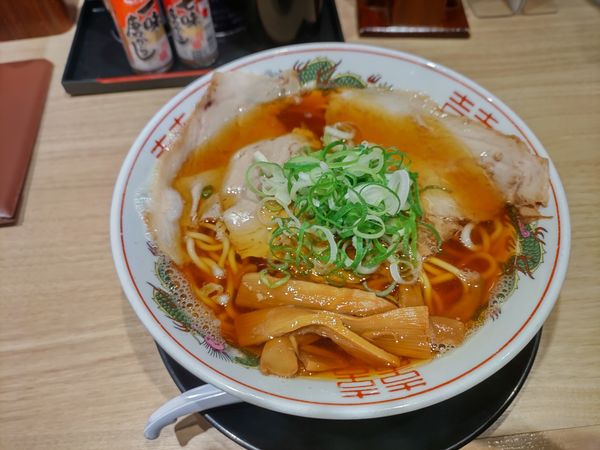 「あっさり　手打ち麺」@長尾中華そば 名古屋驛麺通り店の写真