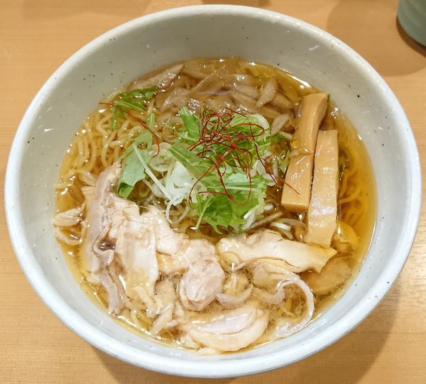 「鶏中華 冷」@肉そば 鶏中華 最上川の写真