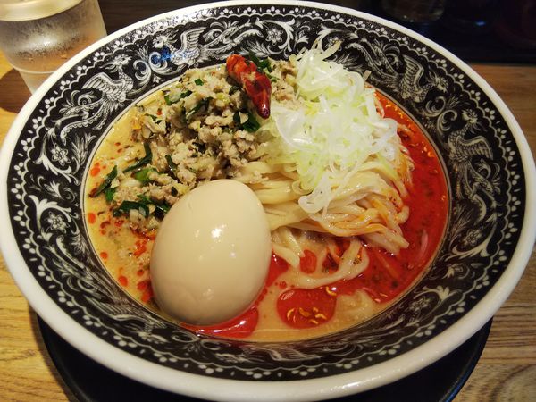 「【限定】冷やし坦々麺　＋味玉：サービス券」@麺肴 ひづきの写真