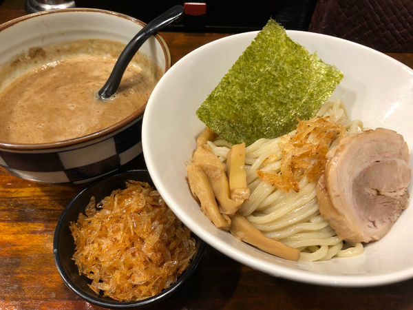 「濃魚つけ麺　醤油」@オリオン食堂の写真