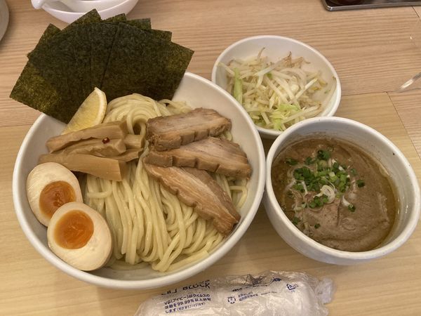 「特製つけそば 並　300g」@つけそば 周の写真