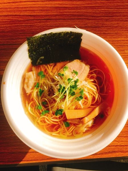 「鴨だしワンタン麺」@東京ラーメンショー2019の写真